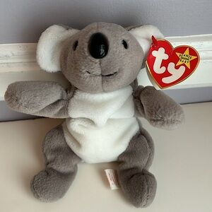 Ty Beanie Baby collectible Mel the koala date of birth January 15, 1996